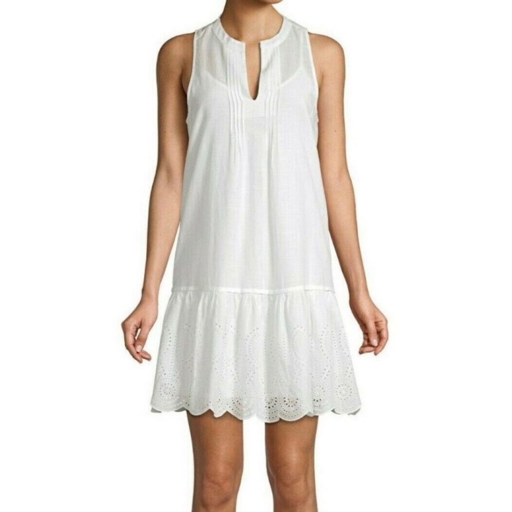 Vineyard Vines white eyelet dress